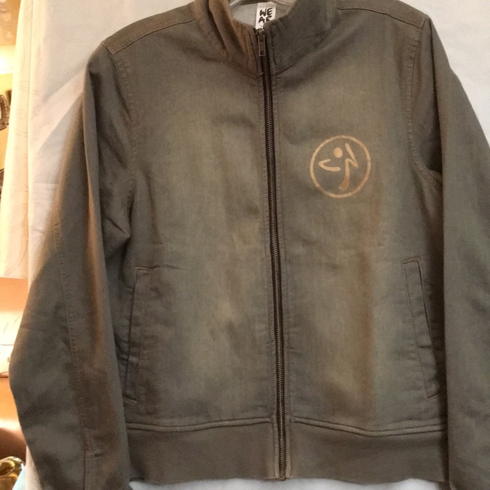 Zumba Crew World Your Denim Jacket Size L
